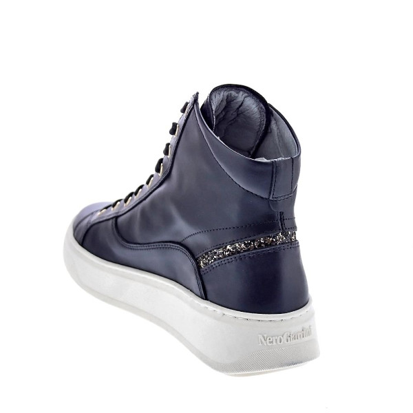 Zapatillas botas Nero Giardini zapatos Mujer modelo I41160 Negro Cordón