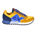 Zapatillas Sun68 AX zapatos Hombre modelo Jaki Solid Amarillo Cordón