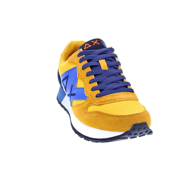 Zapatillas Sun68 AX zapatos Hombre modelo Jaki Solid Amarillo Cordón