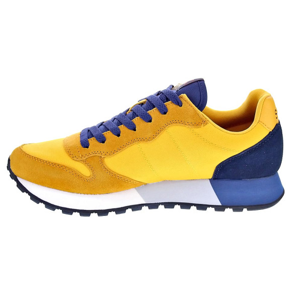 Zapatillas Sun68 AX zapatos Hombre modelo Jaki Solid Amarillo Cordón