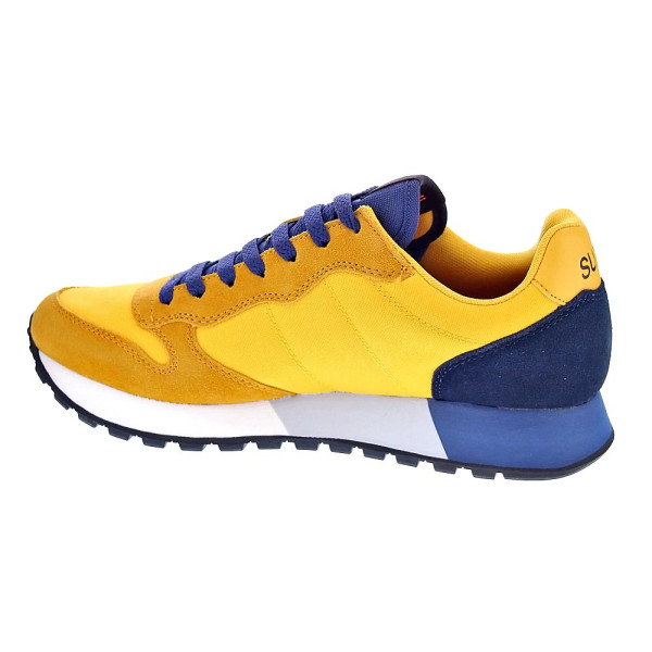 Zapatillas Sun68 AX zapatos Hombre modelo Jaki Solid Amarillo Cordón