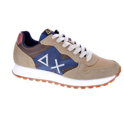 Zapatillas Sun68 AX zapatos Hombre modelo Jaki Bicolor Beige Cordón 2