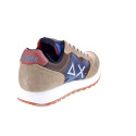 Zapatillas Sun68 AX zapatos Hombre modelo Jaki Bicolor Beige Cordón