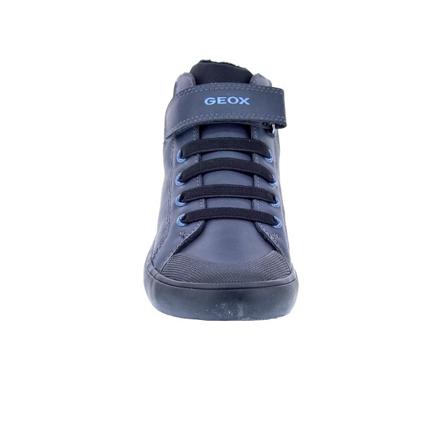 Botines Geox zapatos Niño modelo Gisli Boy Azul Elástico