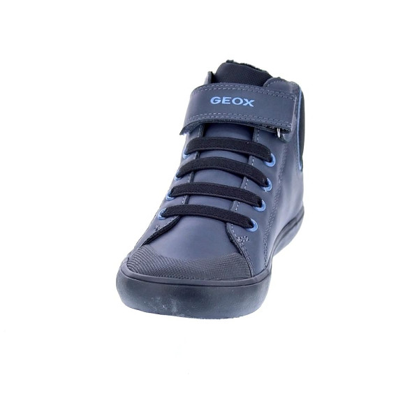 Botines Geox zapatos Niño modelo Gisli Boy Azul Elástico
