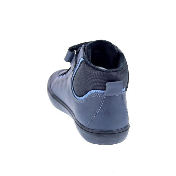 Botines Geox zapatos Niño modelo Gisli Boy Azul Elástico
