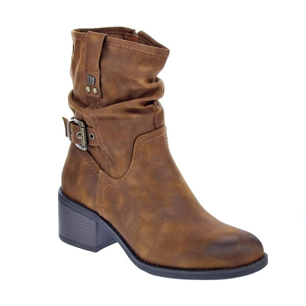 Botines Mtng zapatos Mujer modelo Persea Marrón Cremallera