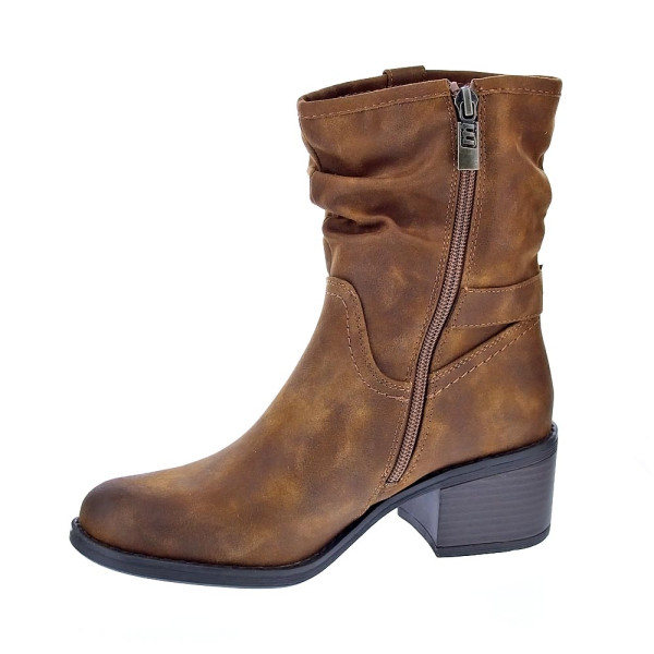 Botines Mtng zapatos Mujer modelo Persea Marrón Cremallera
