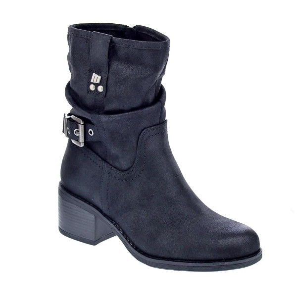 Botines Mtng zapatos Mujer modelo Persea Negro Cremallera