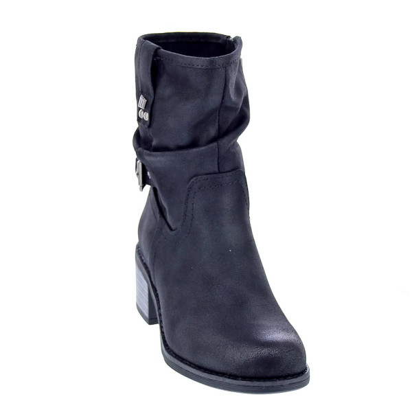 Botines Mtng zapatos Mujer modelo Persea Negro Cremallera