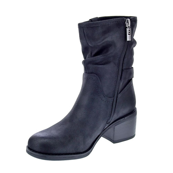 Botines Mtng zapatos Mujer modelo Persea Negro Cremallera