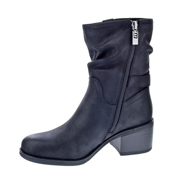 Botines Mtng zapatos Mujer modelo Persea Negro Cremallera