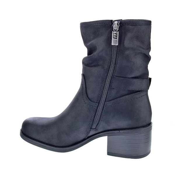 Botines Mtng zapatos Mujer modelo Persea Negro Cremallera