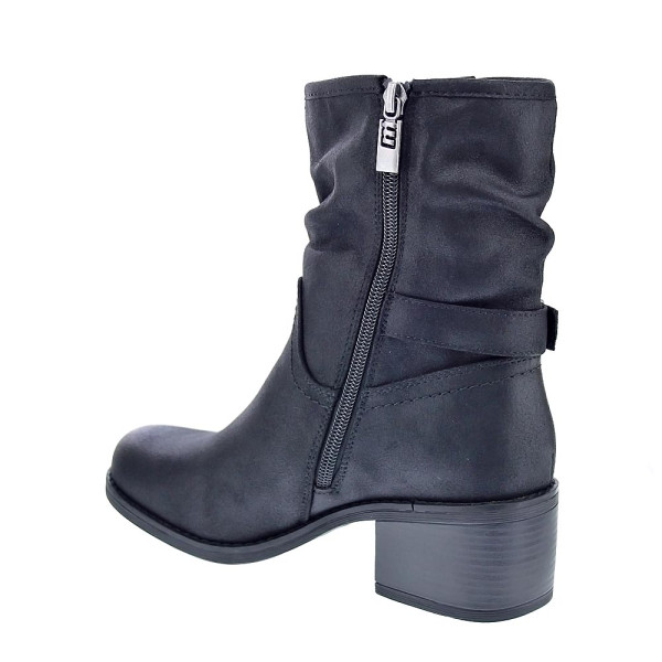 Botines Mtng zapatos Mujer modelo Persea Negro Cremallera