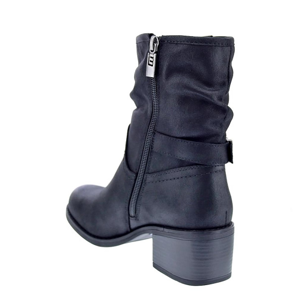 Botines Mtng zapatos Mujer modelo Persea Negro Cremallera