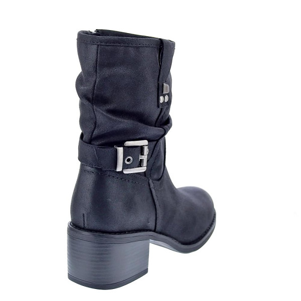 Botines Mtng zapatos Mujer modelo Persea Negro Cremallera