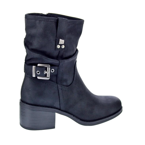 Botines Mtng zapatos Mujer modelo Persea Negro Cremallera