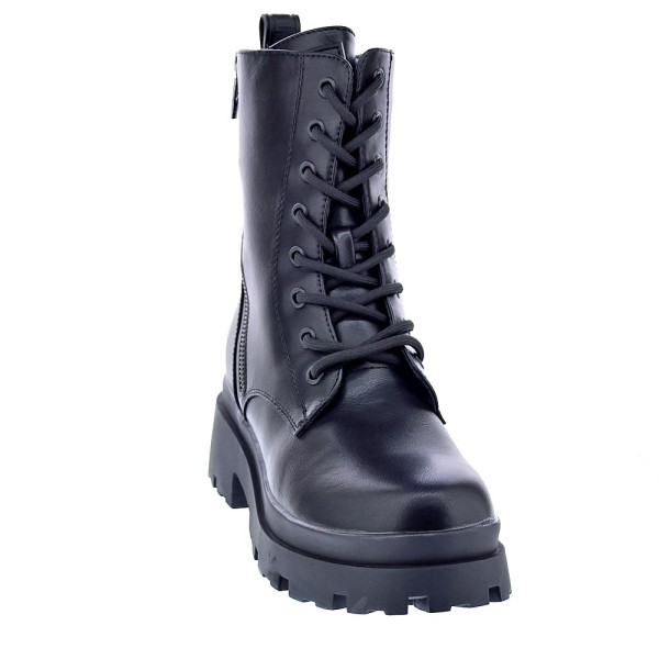 Botines Mtng zapatos Mujer modelo Mission Cremallera Cordón Negro 