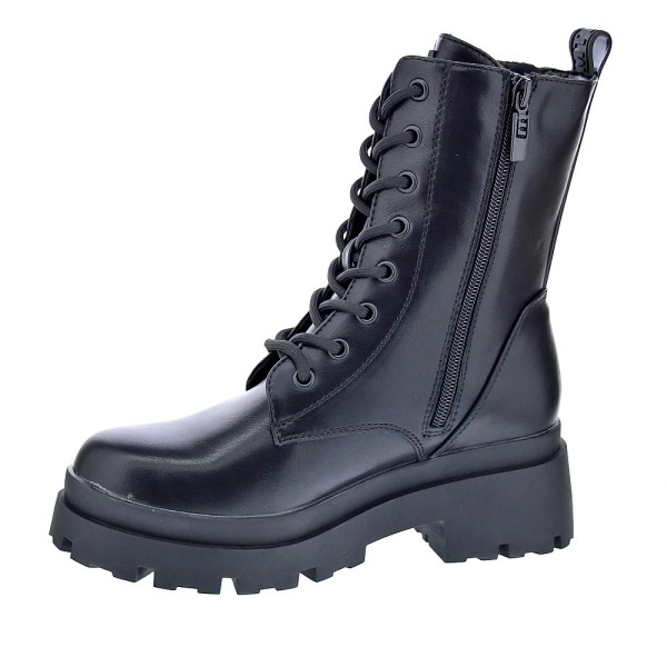 Botines Mtng zapatos Mujer modelo Mission Cremallera Cordón Negro 
