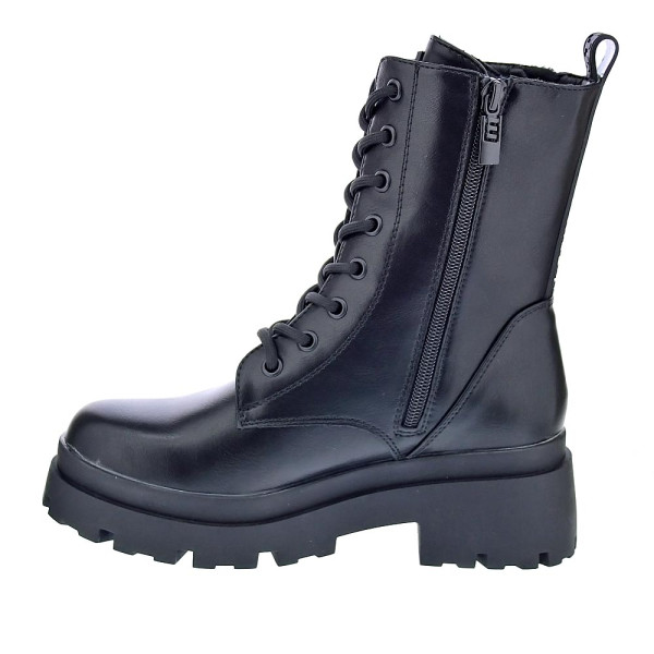 Botines Mtng zapatos Mujer modelo Mission Cremallera Cordón Negro 