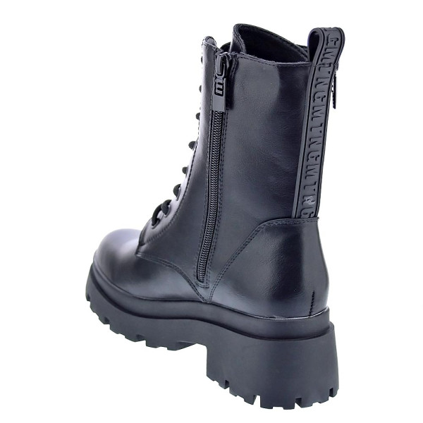 Botines Mtng zapatos Mujer modelo Mission Cremallera Cordón Negro 