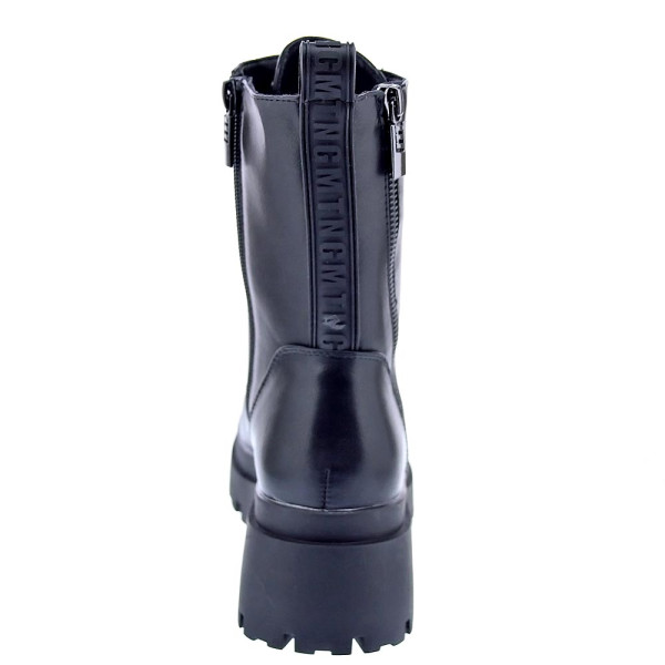 Botines Mtng zapatos Mujer modelo Mission Cremallera Cordón Negro 