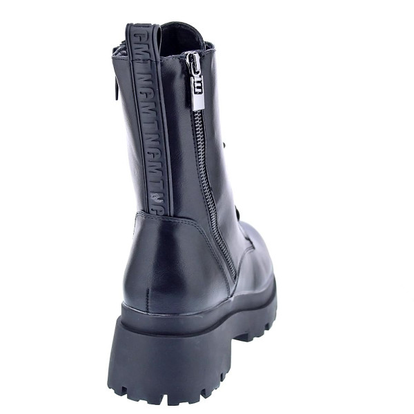 Botines Mtng zapatos Mujer modelo Mission Cremallera Cordón Negro 