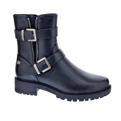 Botines Mtng zapatos Mujer modelo Campa Negro Cremallera 2