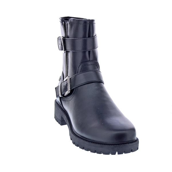 Botines Mtng zapatos Mujer modelo Campa Negro Cremallera