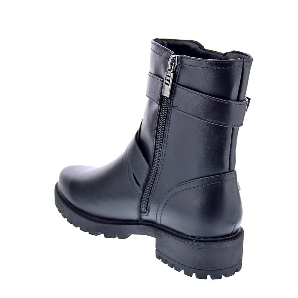 Botines Mtng zapatos Mujer modelo Campa Negro Cremallera