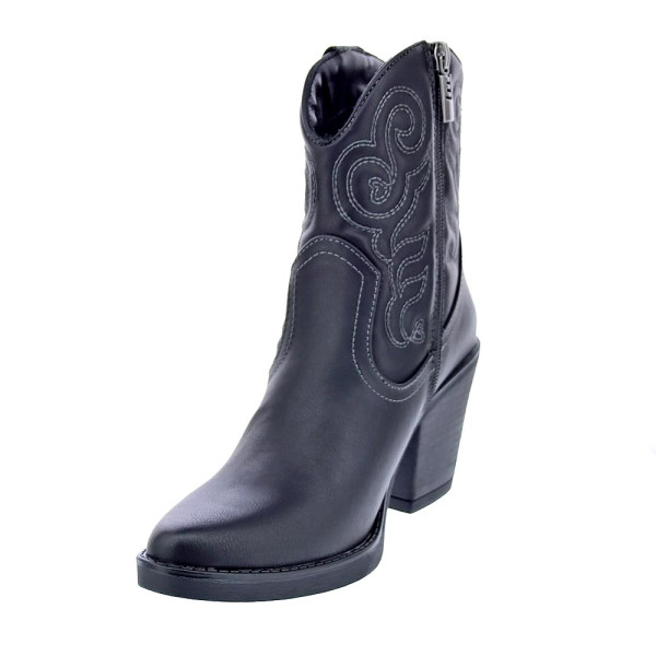 Botines Mtng zapatos Mujer modelo Tijuana Negro Cremallera