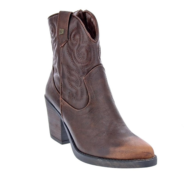 Botines Mtng zapatos Mujer modelo Tijuana Marrón Cremallera