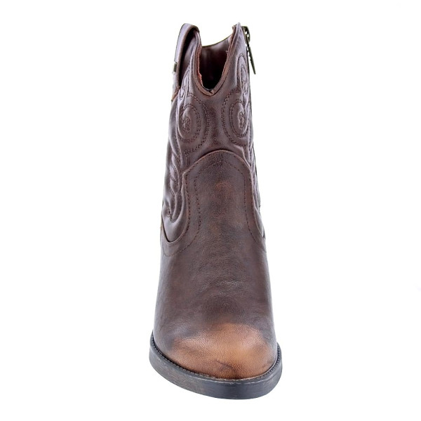 Botines Mtng zapatos Mujer modelo Tijuana Marrón Cremallera