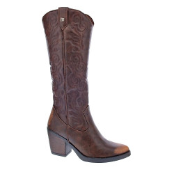 Botas Mtng zapatos Mujer modelo Tijuana Marrón Cremallera 2