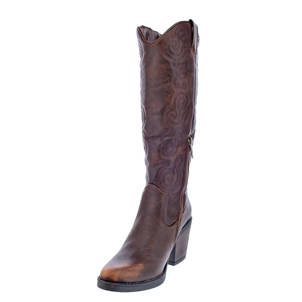 Botas Mtng zapatos Mujer modelo Tijuana Marrón Cremallera