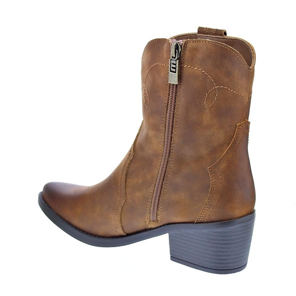 Botines Mtng zapatos Mujer modelo Tanubis Marrón Cremallera
