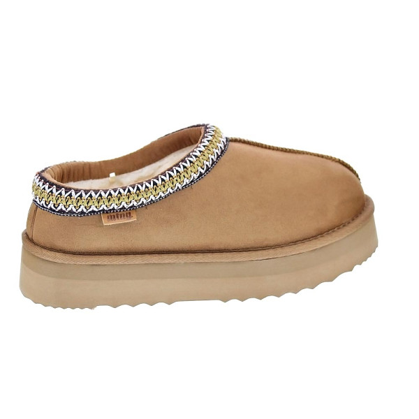 Zuecos Mtng zapatos Mujer modelo Nivia Marrón 