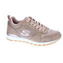Zapatillas Skechers zapatos Mujer modelo Street Beige Cordón