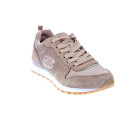 Zapatillas Skechers zapatos Mujer modelo Street Beige Cordón