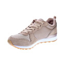 Zapatillas Skechers zapatos Mujer modelo Street Beige Cordón