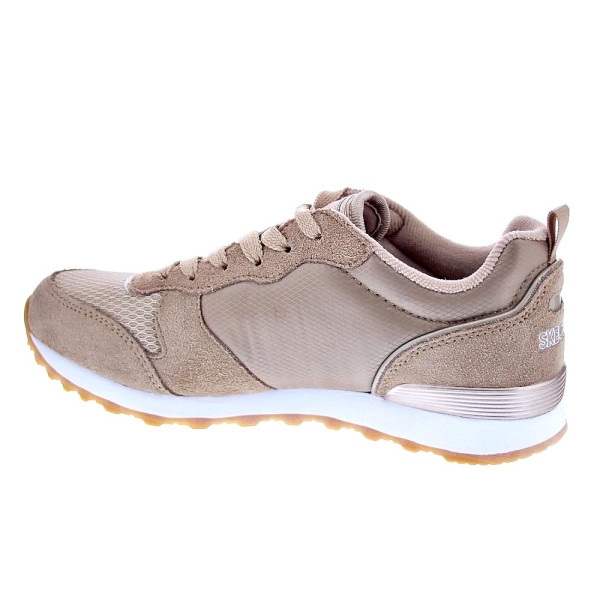 Zapatillas Skechers zapatos Mujer modelo Street Beige Cordón