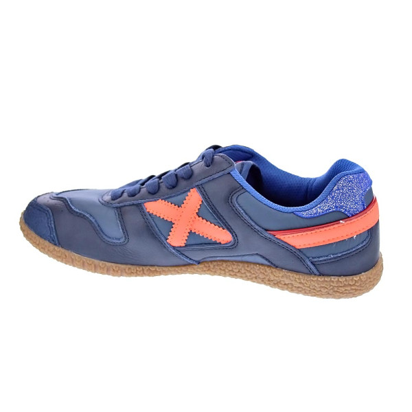 Zapatillas Munich zapatos Hombre modelo Goal 1597 Azul Cordón