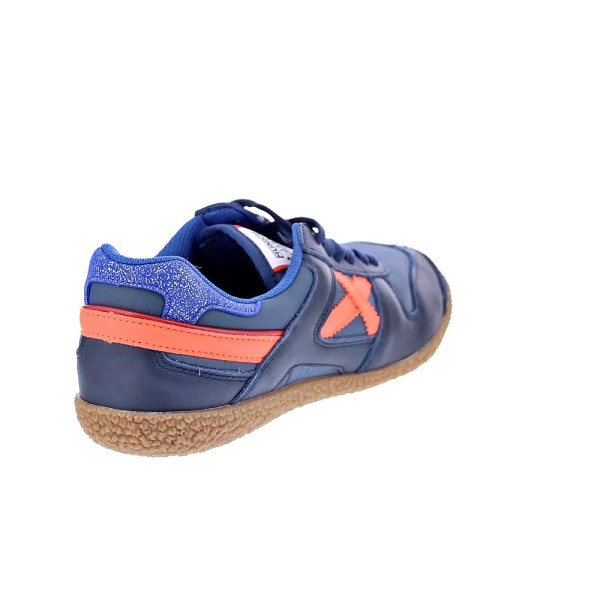 Zapatillas Munich zapatos Hombre modelo Goal 1597 Azul Cordón