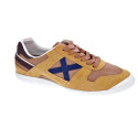 Zapatillas Munich zapatos Hombre modelo Goal 1600 Marrón Cordón