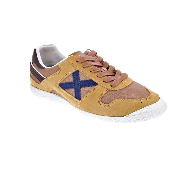 Zapatillas Munich zapatos Hombre modelo Goal 1600 Marrón Cordón