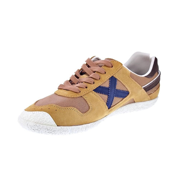 Zapatillas Munich zapatos Hombre modelo Goal 1600 Marrón Cordón