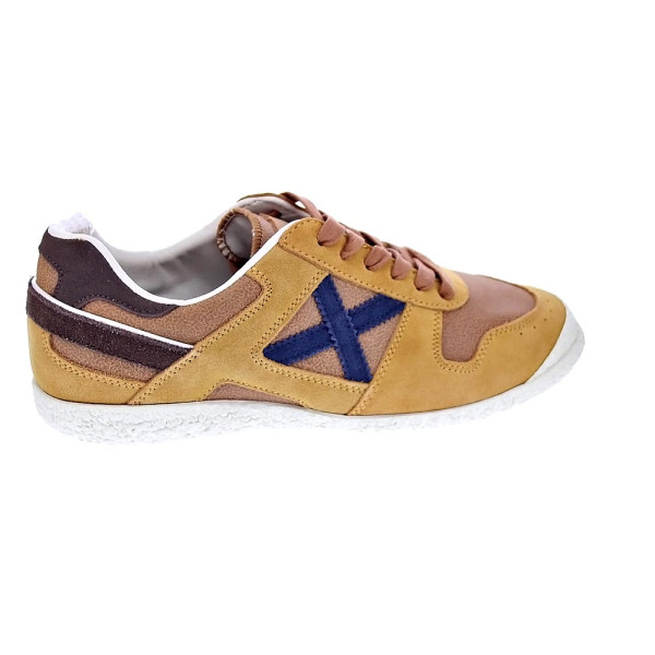Zapatillas Munich zapatos Hombre modelo Goal 1600 Marrón Cordón