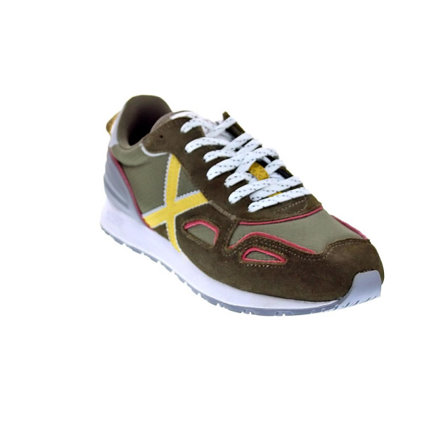 Zapatillas Munich zapatos Hombre modelo Massana Evo Verde Cordón