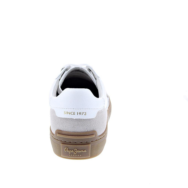 Zapatillas Pepe Jeans zapatos Hombre modelo Camden One Blanco Cordón