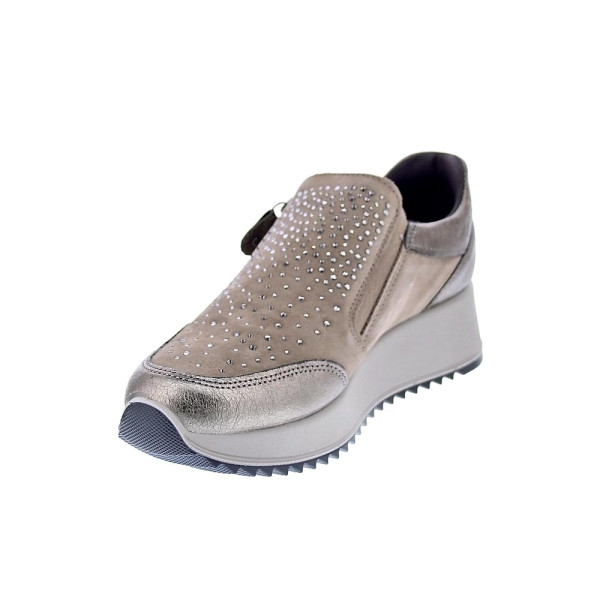 Zapatillas Imac zapatos Mujer modelo 657610 Beige Cremallera